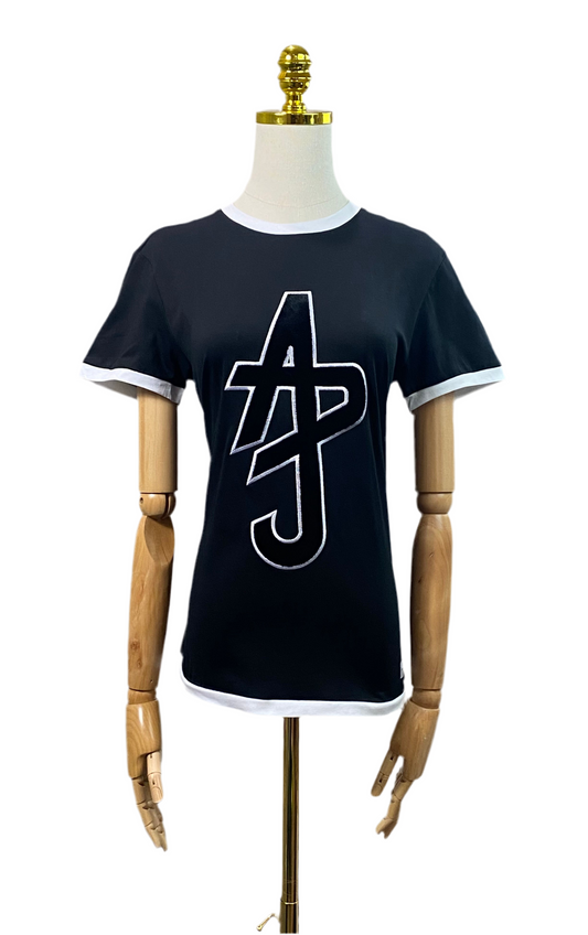 Women’s Fitted “ADJ” Logo T-Shirt