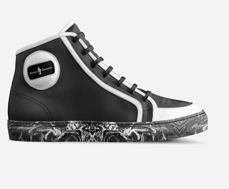 Anton Dennard Black and White Sneaker