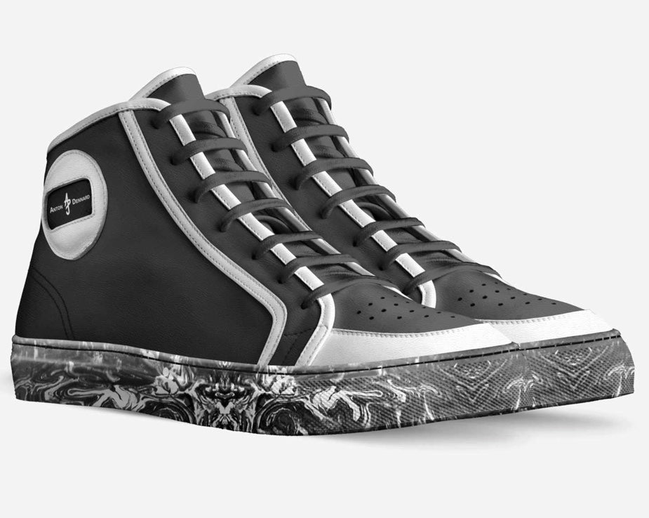 Anton Dennard Black and White Sneaker