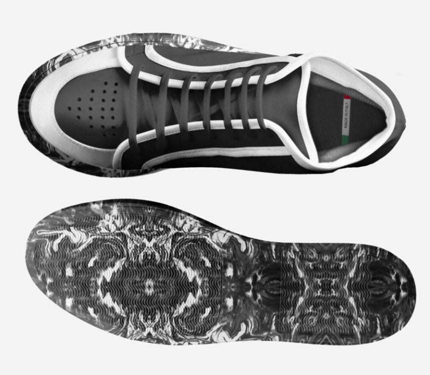 Anton Dennard Black and White Sneaker