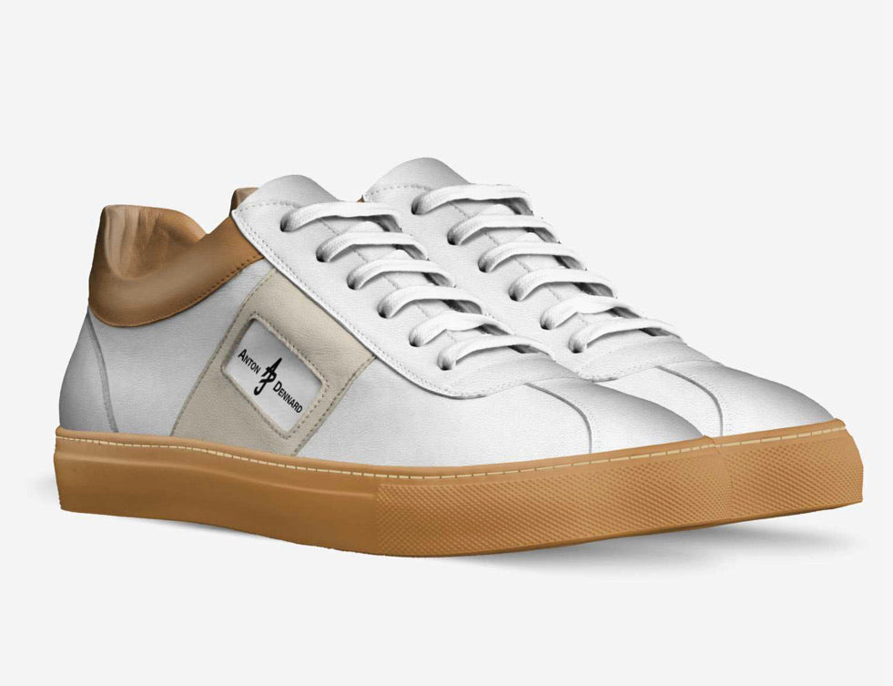 White ADJ Low Sneakers