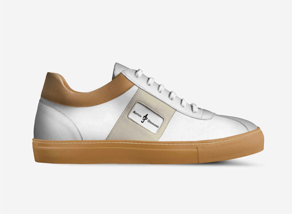 White ADJ Low Sneakers